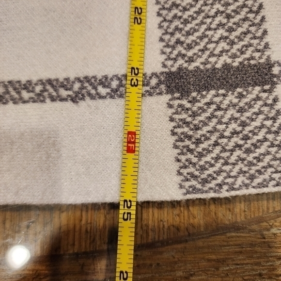 Adrienne Vittadini‎ Gray White Sweater Large - Picture 11 of 13